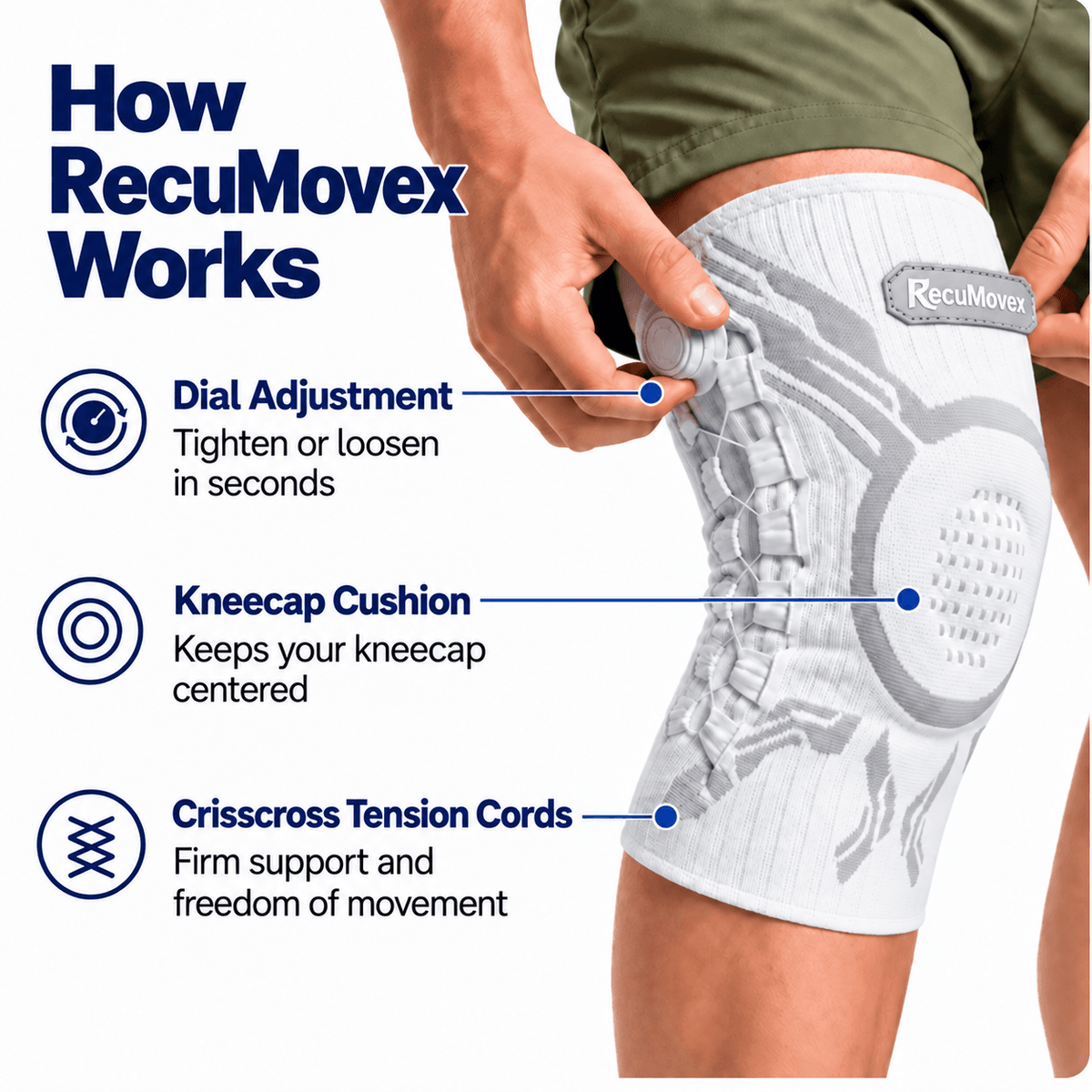 Adjustable Dial Knee Brace: Walk Again Without Pain