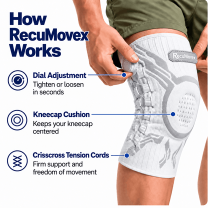 Adjustable Dial Knee Brace: Walk Again Without Pain