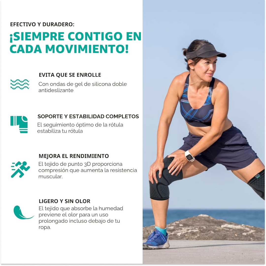 Rodillera de Soporte y Alivio RecuMovex