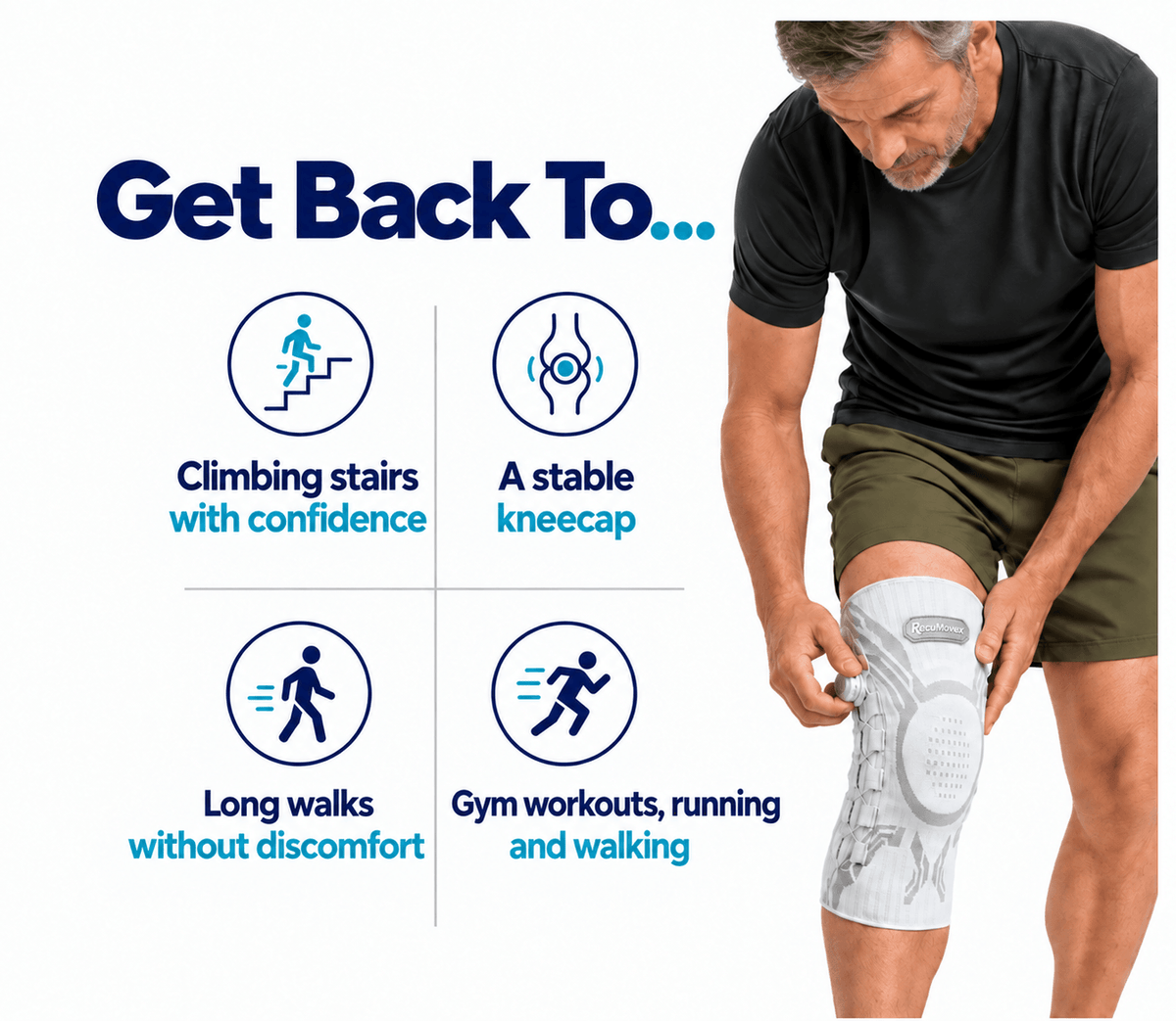 Adjustable Dial Knee Brace: Walk Again Without Pain